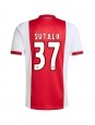 Ajax Josip Sutalo #37 Domácí Dres 2025-26 Krátký Rukáv